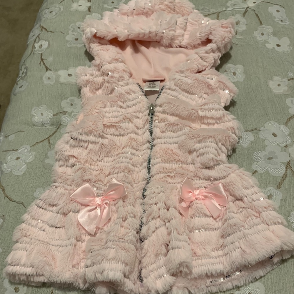 Fuzzy vest